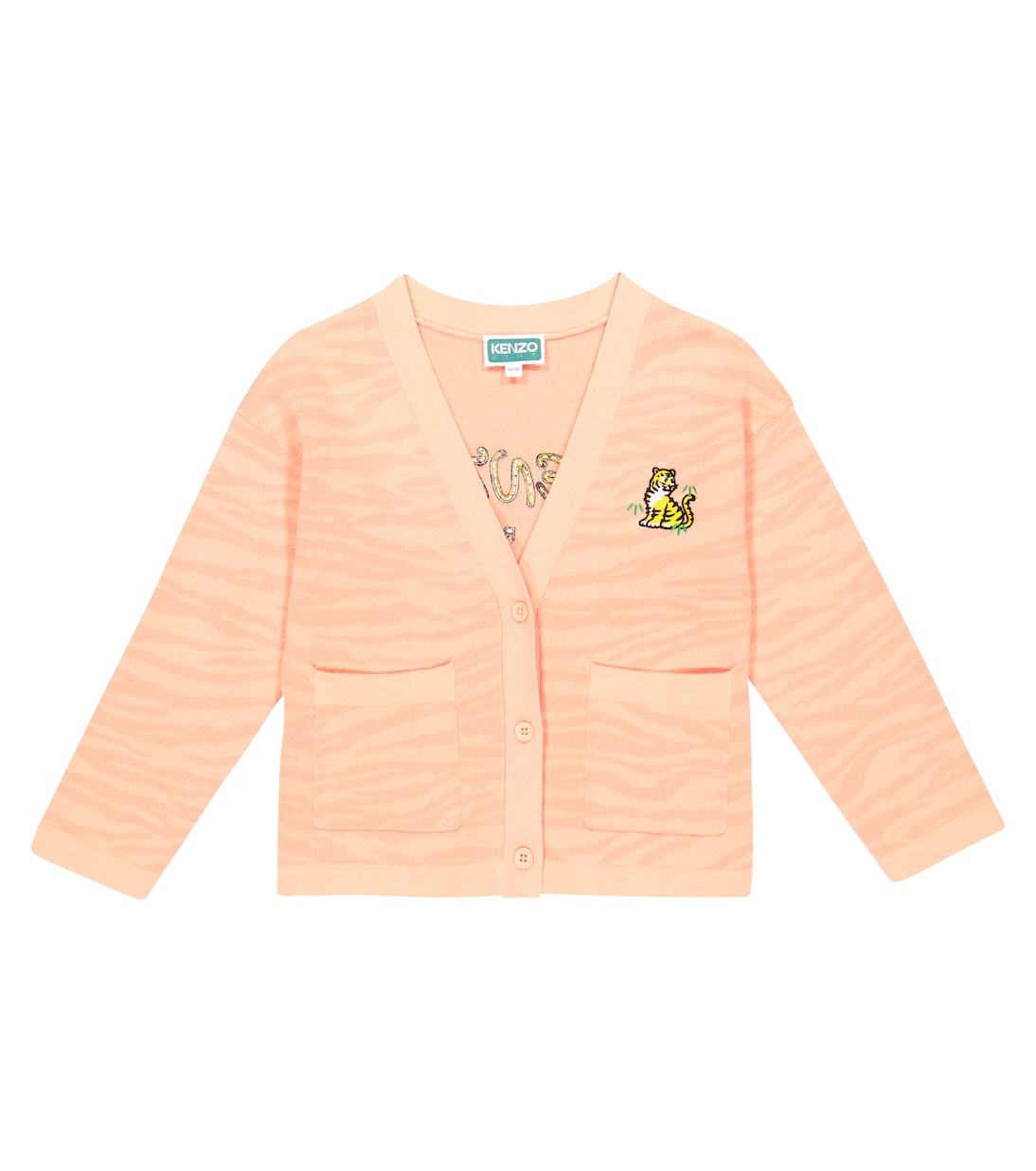 Cárdigan de algodón bordado | Kenzo Kids