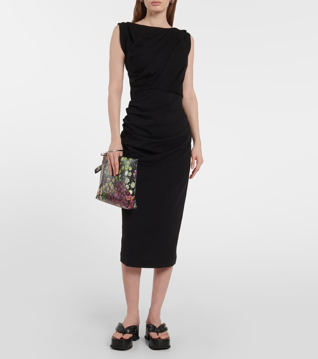 Midikleid aus Baumwoll-Jersey | Dries Van Noten
