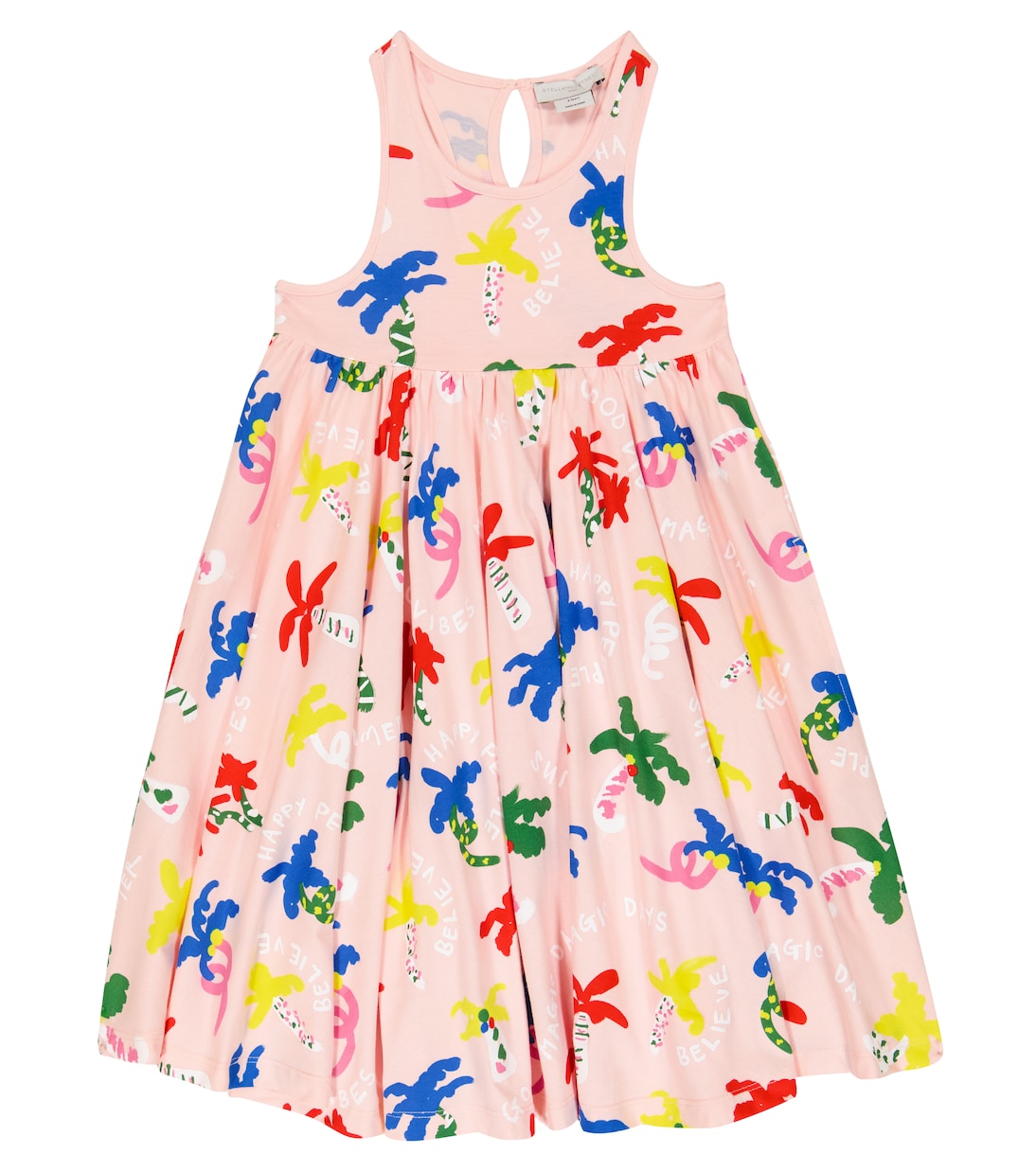 Bedrucktes Kleid aus Baumwolle | Stella McCartney Kids