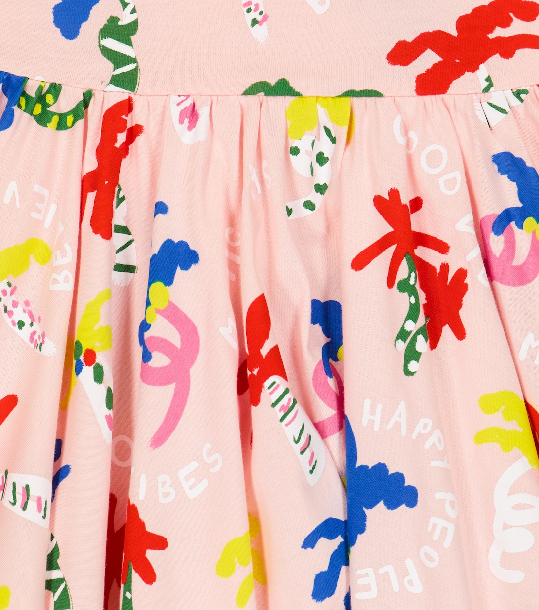 Bedrucktes Kleid aus Baumwolle | Stella McCartney Kids