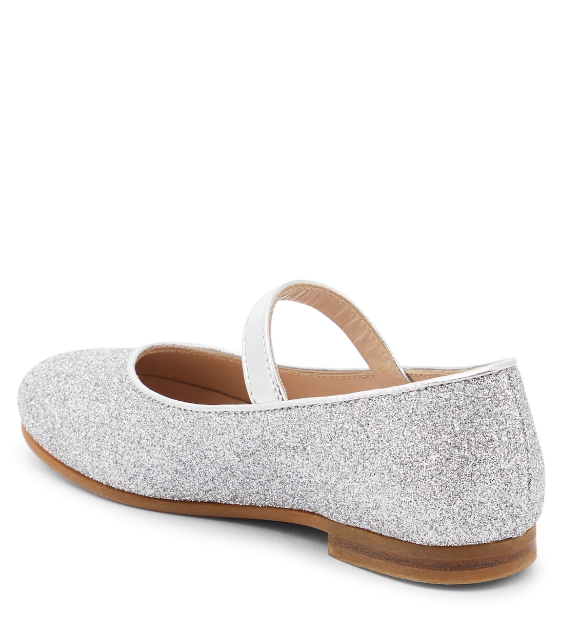 Glittered ballet flats | Il Gufo