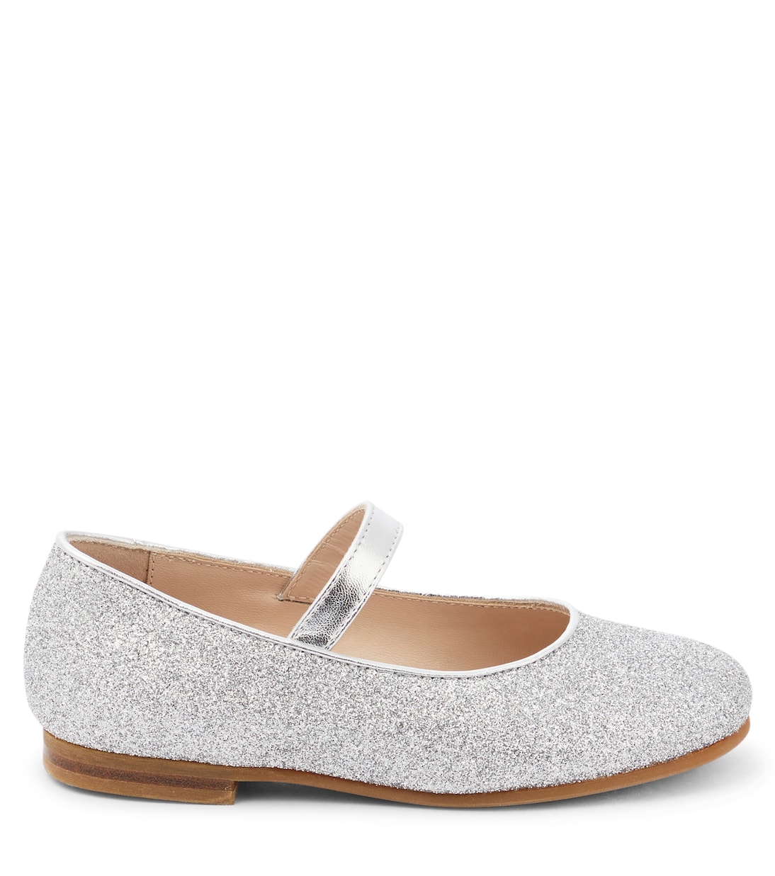 Glittered ballet flats | Il Gufo
