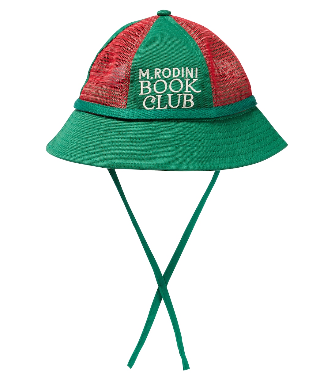 Cappello in mesh di cotone con stampa | Mini Rodini