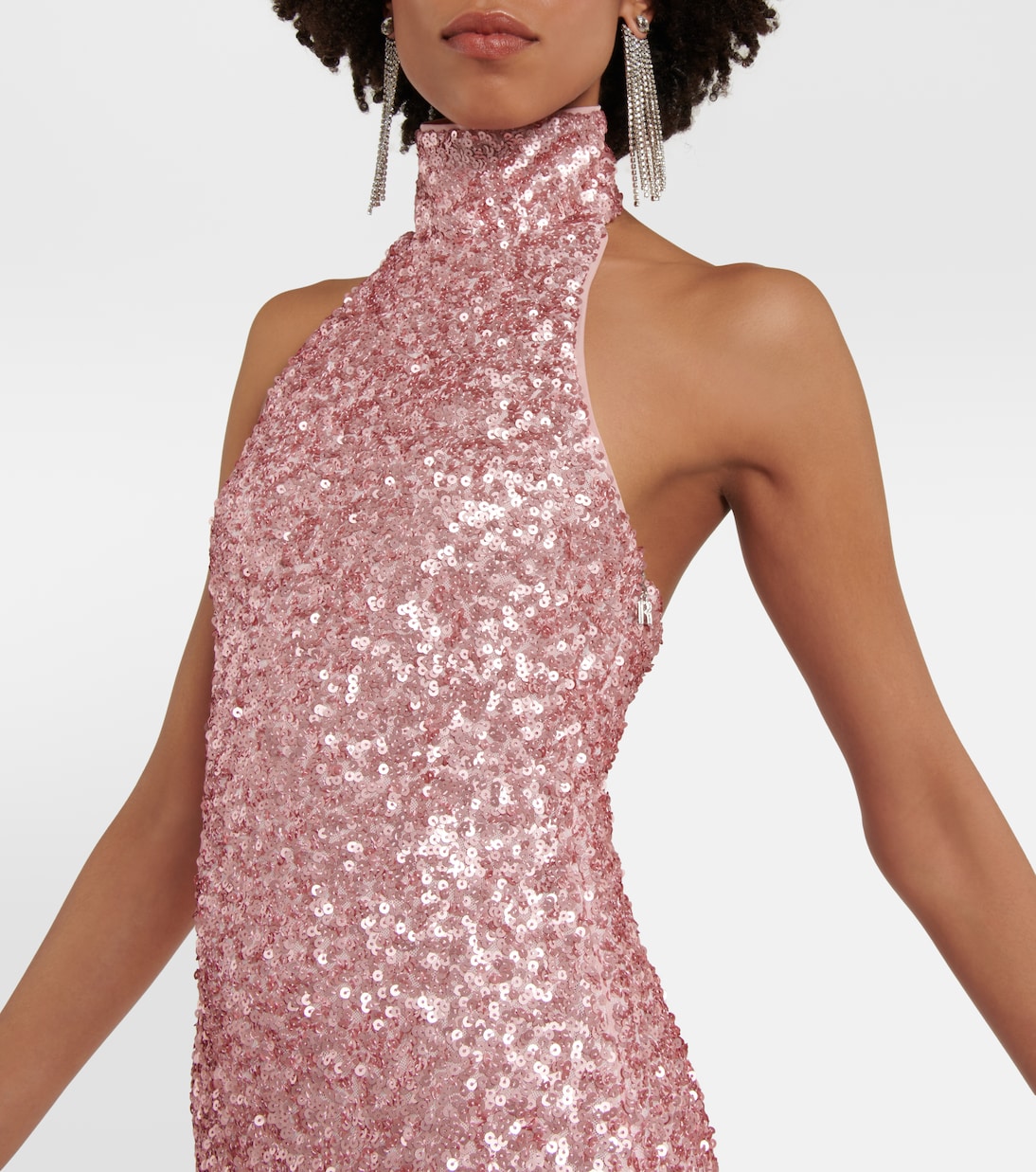 Bridal Kasia sequined maxi dress | Rotate