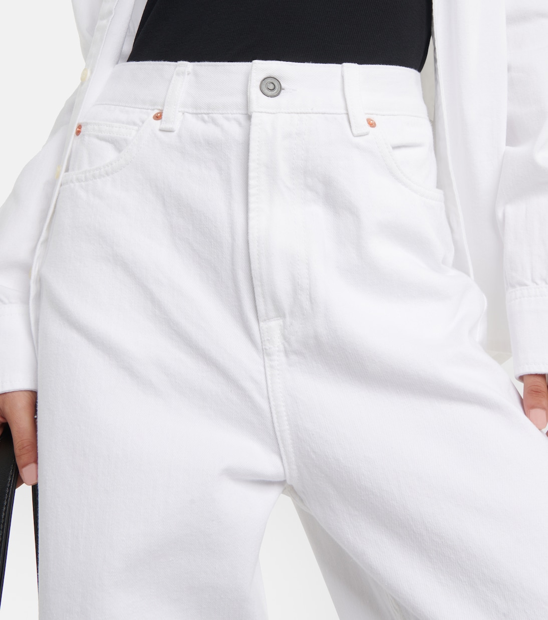 Jeans regular a vita alta | Wardrobe.NYC