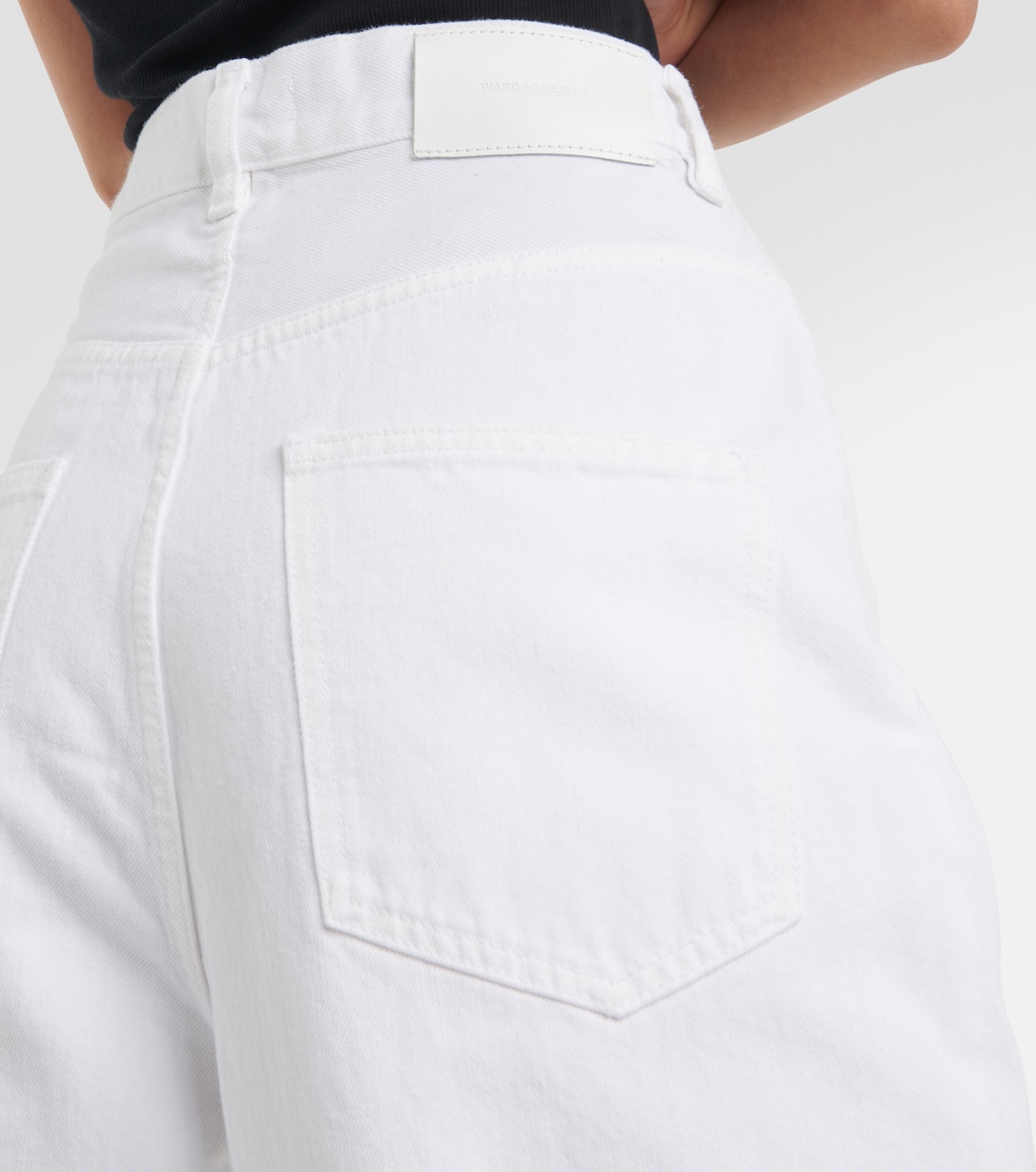 Jeans regular a vita alta | Wardrobe.NYC