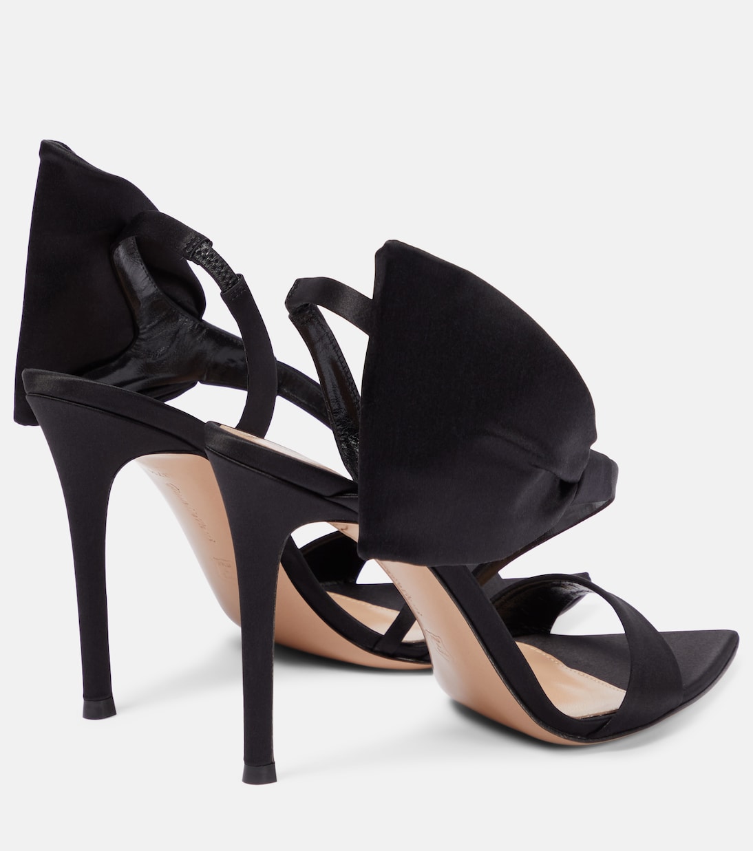 Sandales Theresa en satin | Gianvito Rossi