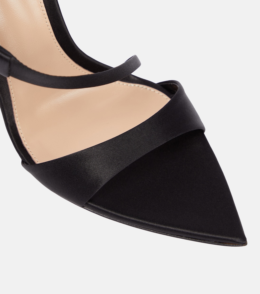 Sandales Theresa en satin | Gianvito Rossi