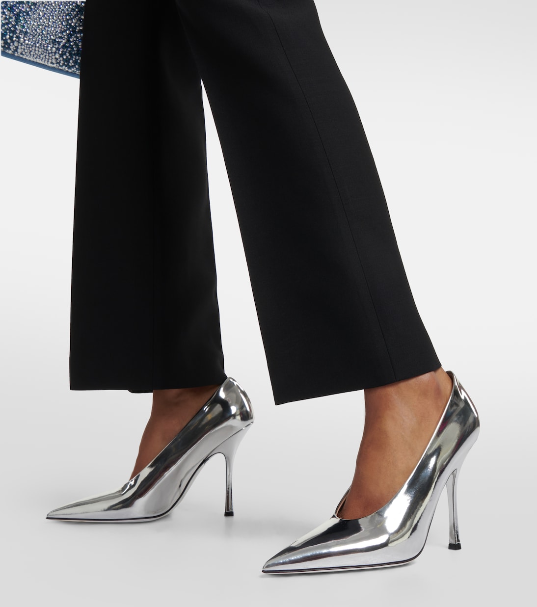 Pumps Nite-Out in pelle metallizzata | Valentino Garavani