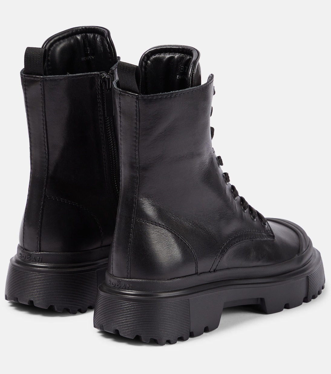 Combat Boots H619 aus Leder | Hogan