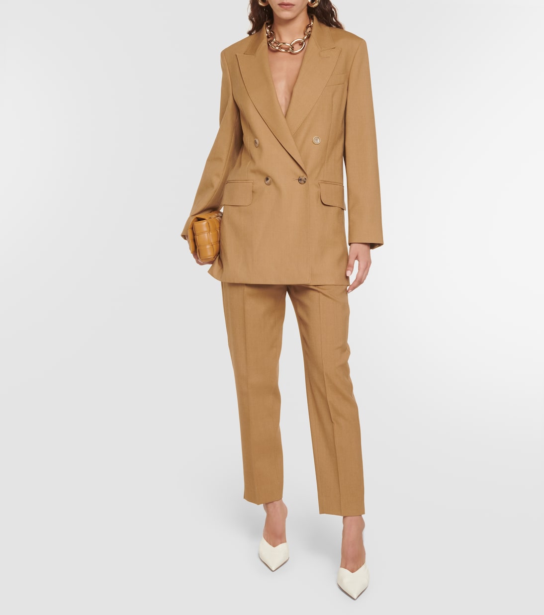 Mira wool, mohair, and silk pants | Max Mara