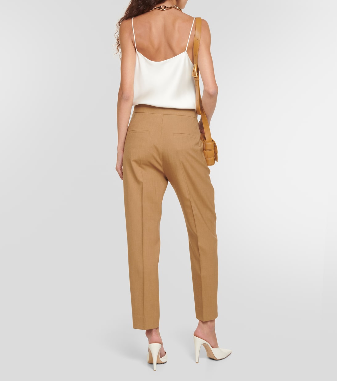 Mira wool, mohair, and silk pants | Max Mara
