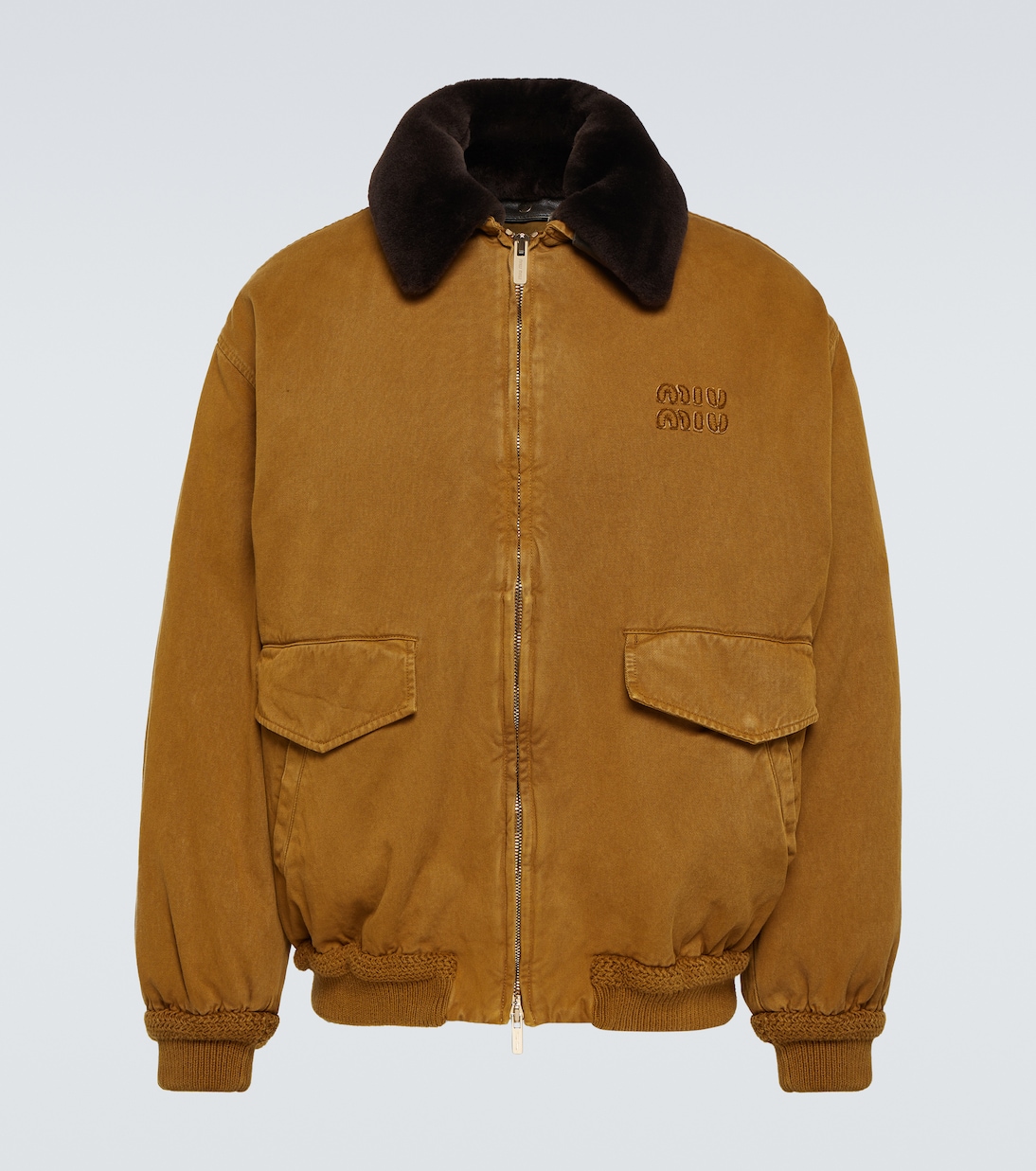 Gabardine jacket | Miu Miu