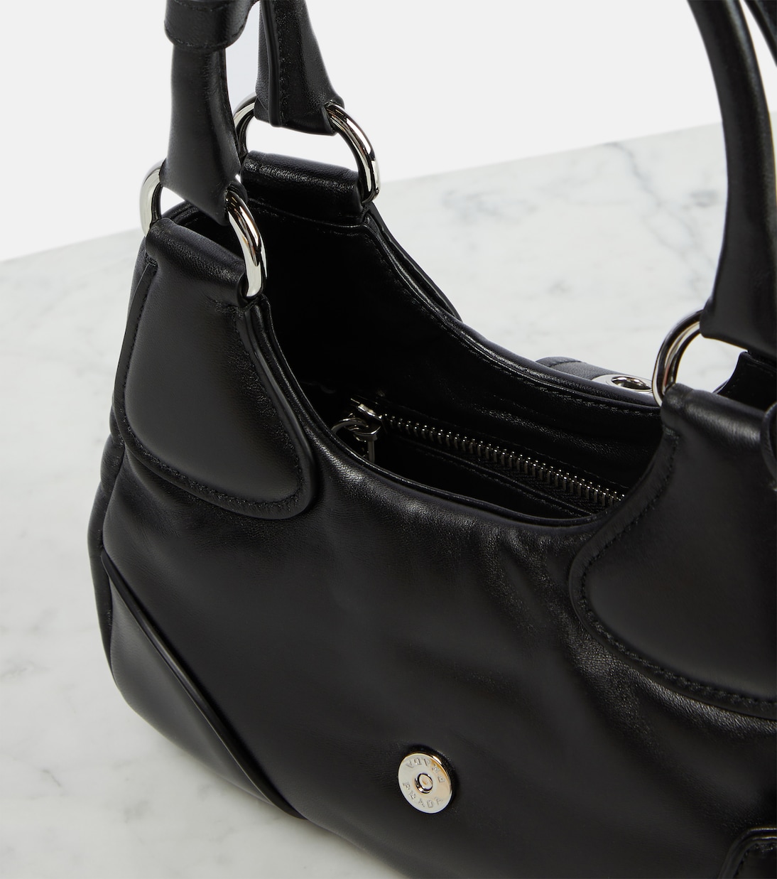 Borsa a spalla Moon Small in pelle | Prada