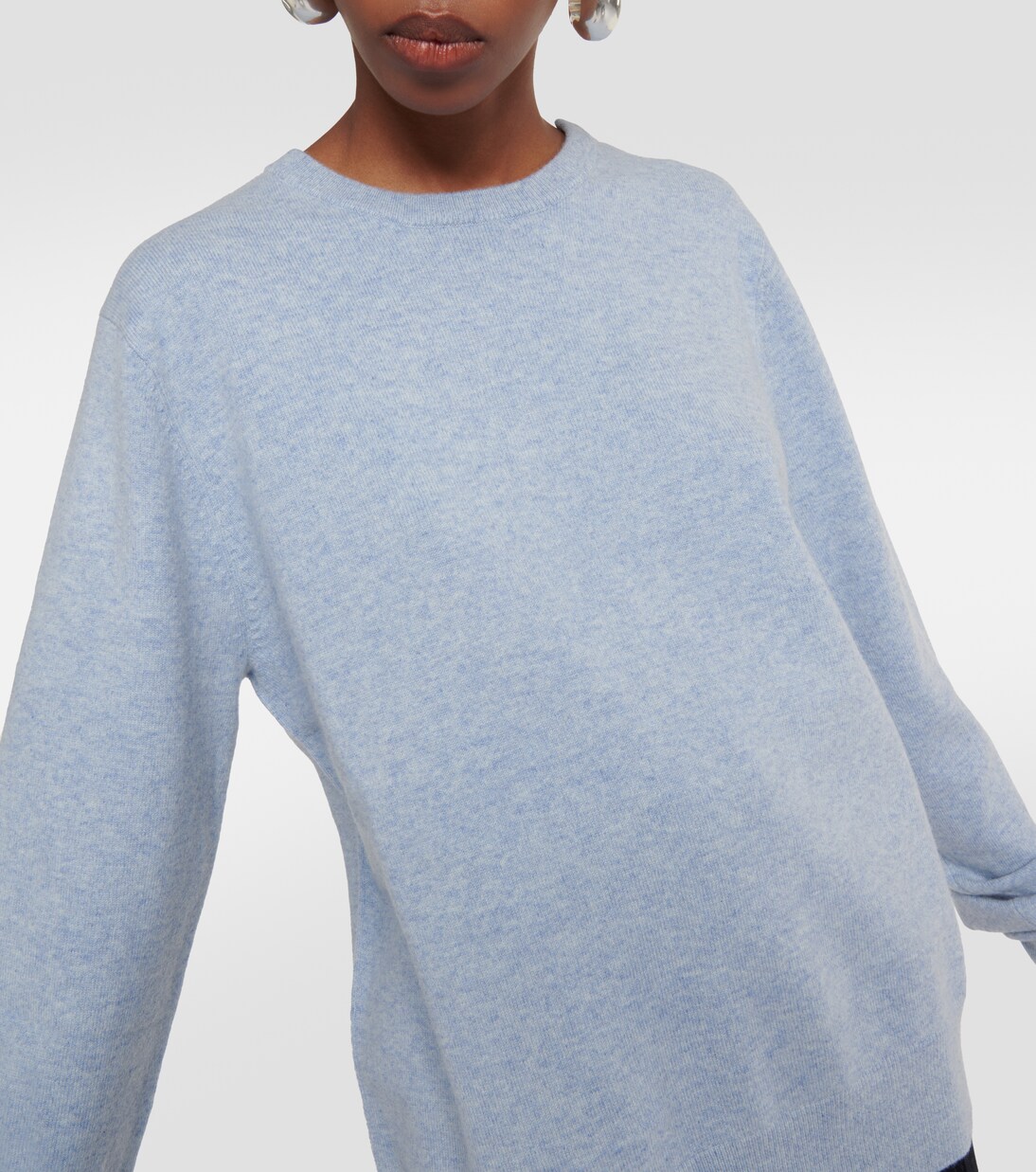 N°36 Be Classic cashmere-blend sweater in blue - Extreme