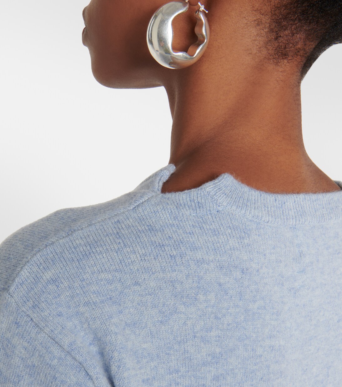 N°36 Be Classic cashmere-blend sweater in blue - Extreme