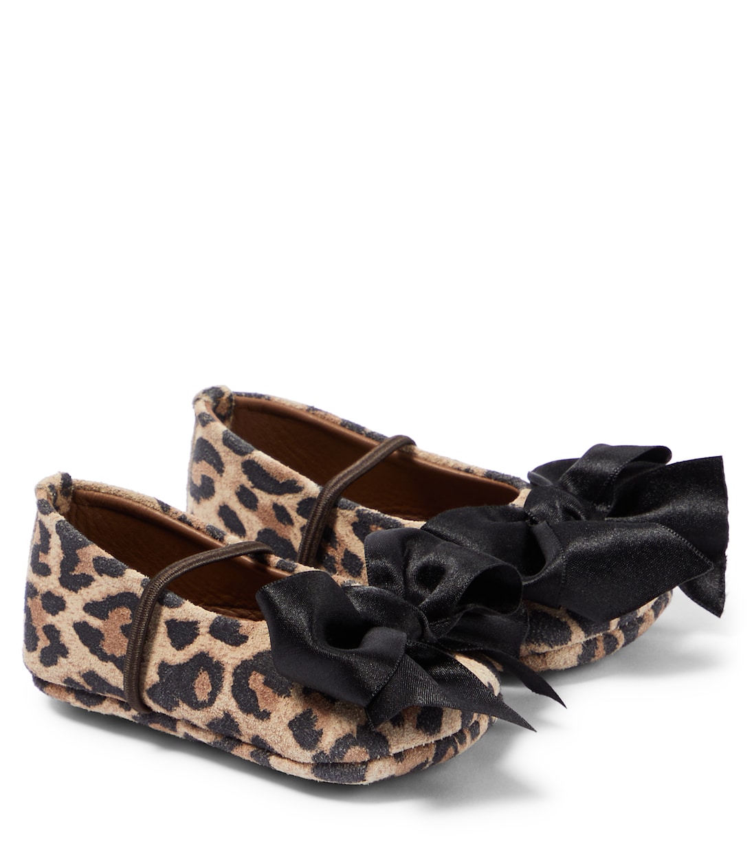 Bébé – Ballerines en daim à motif léopard | PèPè
