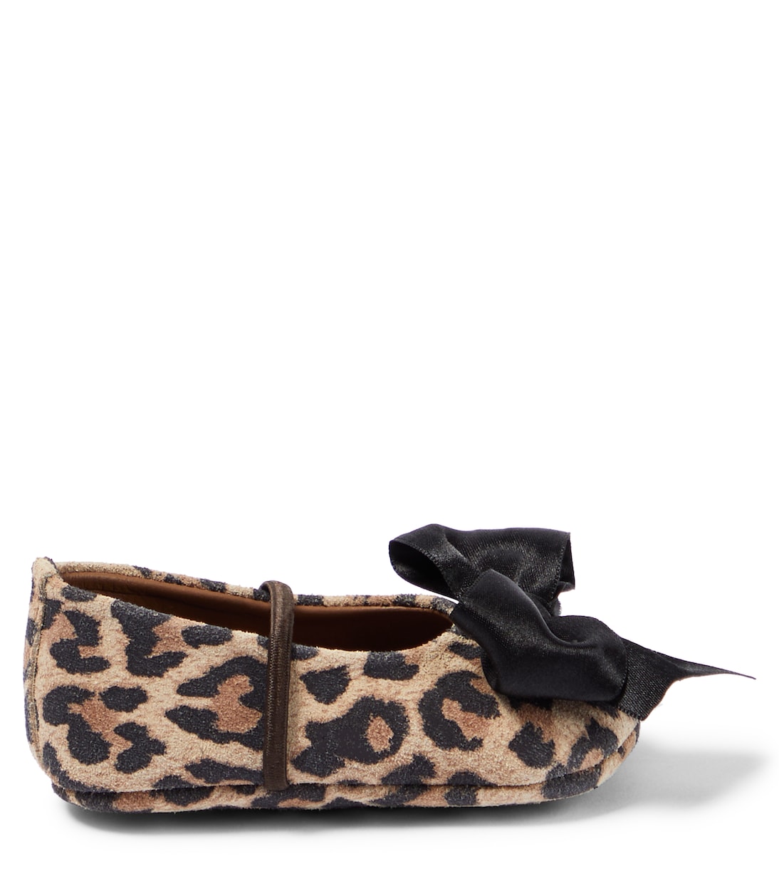 Bébé – Ballerines en daim à motif léopard | PèPè