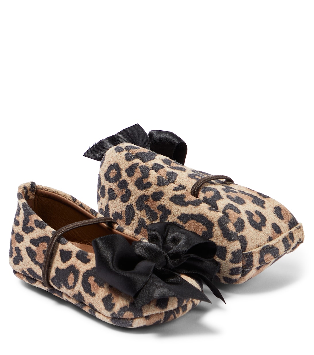 Bébé – Ballerines en daim à motif léopard | PèPè