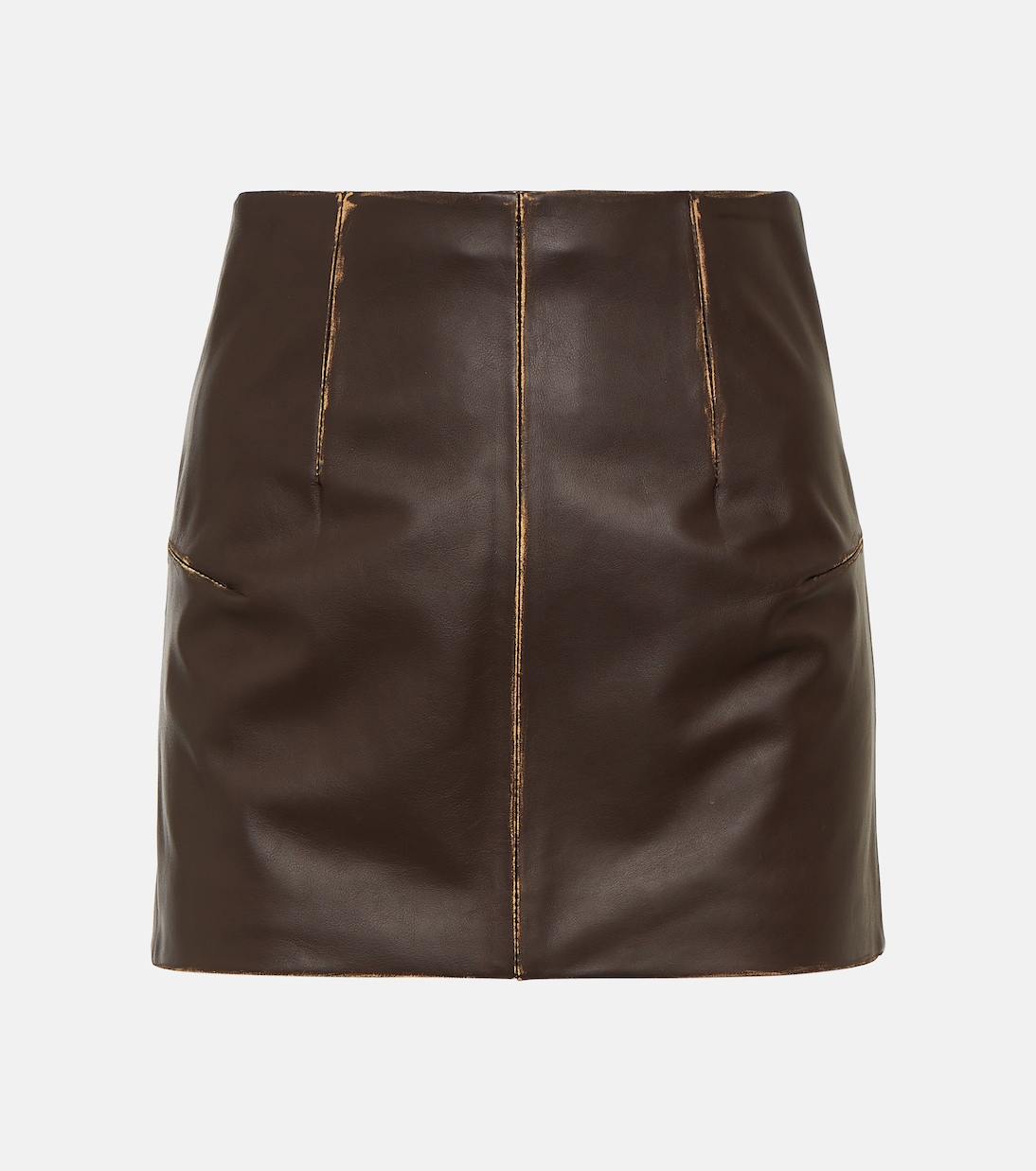 Minirock aus Leder | MM6 Maison Margiela