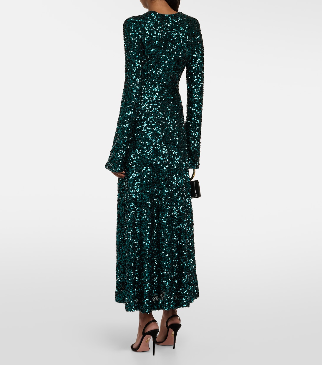 Midikleid mit Pailletten | Rotate