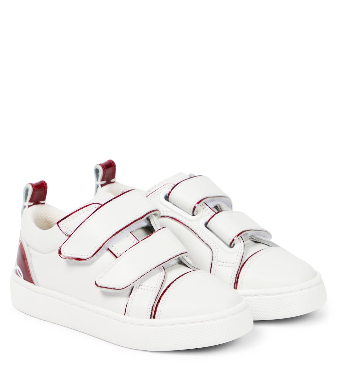 Funnyto Scratch leather sneakers  | Christian Louboutin Kids