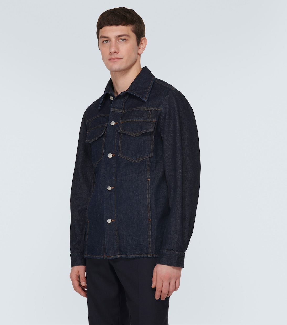 Hemdjacke aus Denim | Dries Van Noten