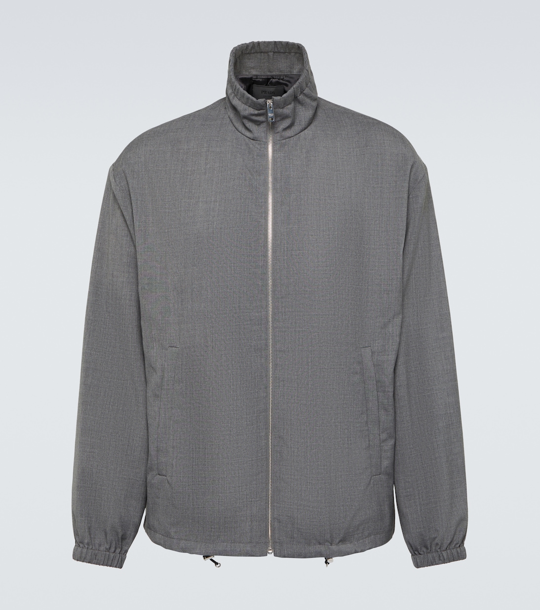 Virgin wool blouson jacket | Prada
