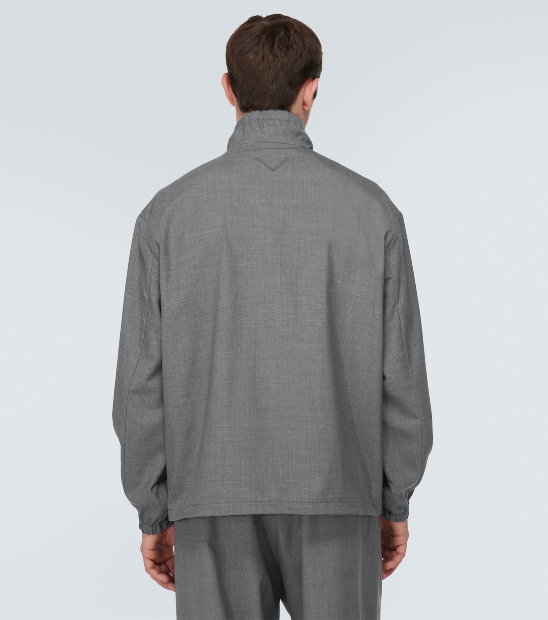 Virgin wool blouson jacket | Prada