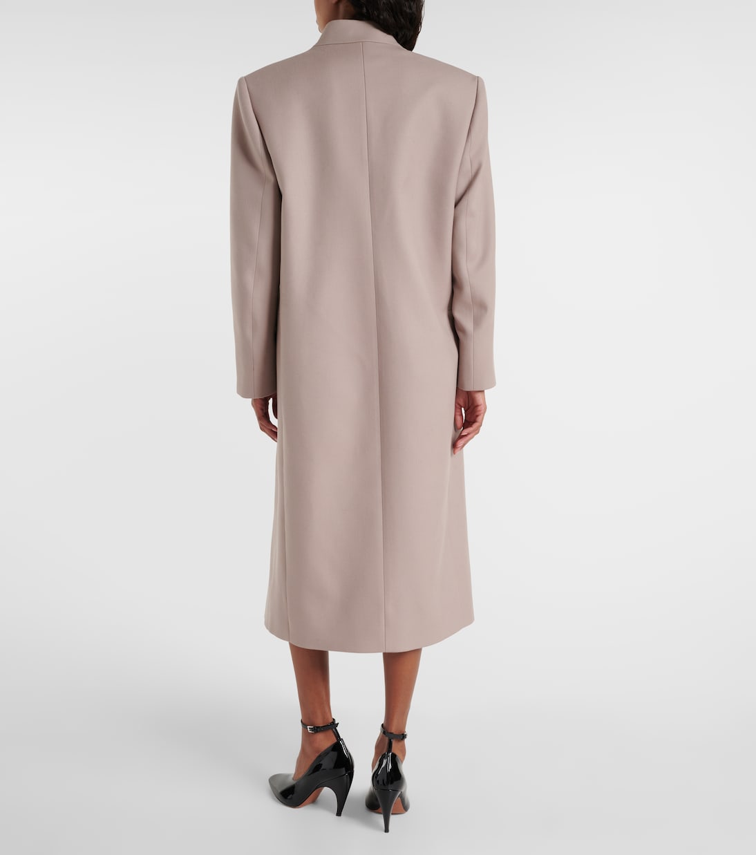 Abrigo de Lana Oversize Alaïa para Jóvenes Modernos