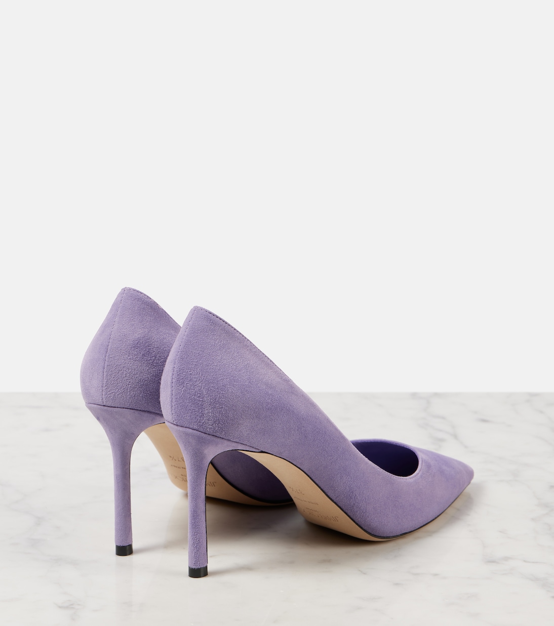 Escarpins Romy 85 en daim | Jimmy Choo