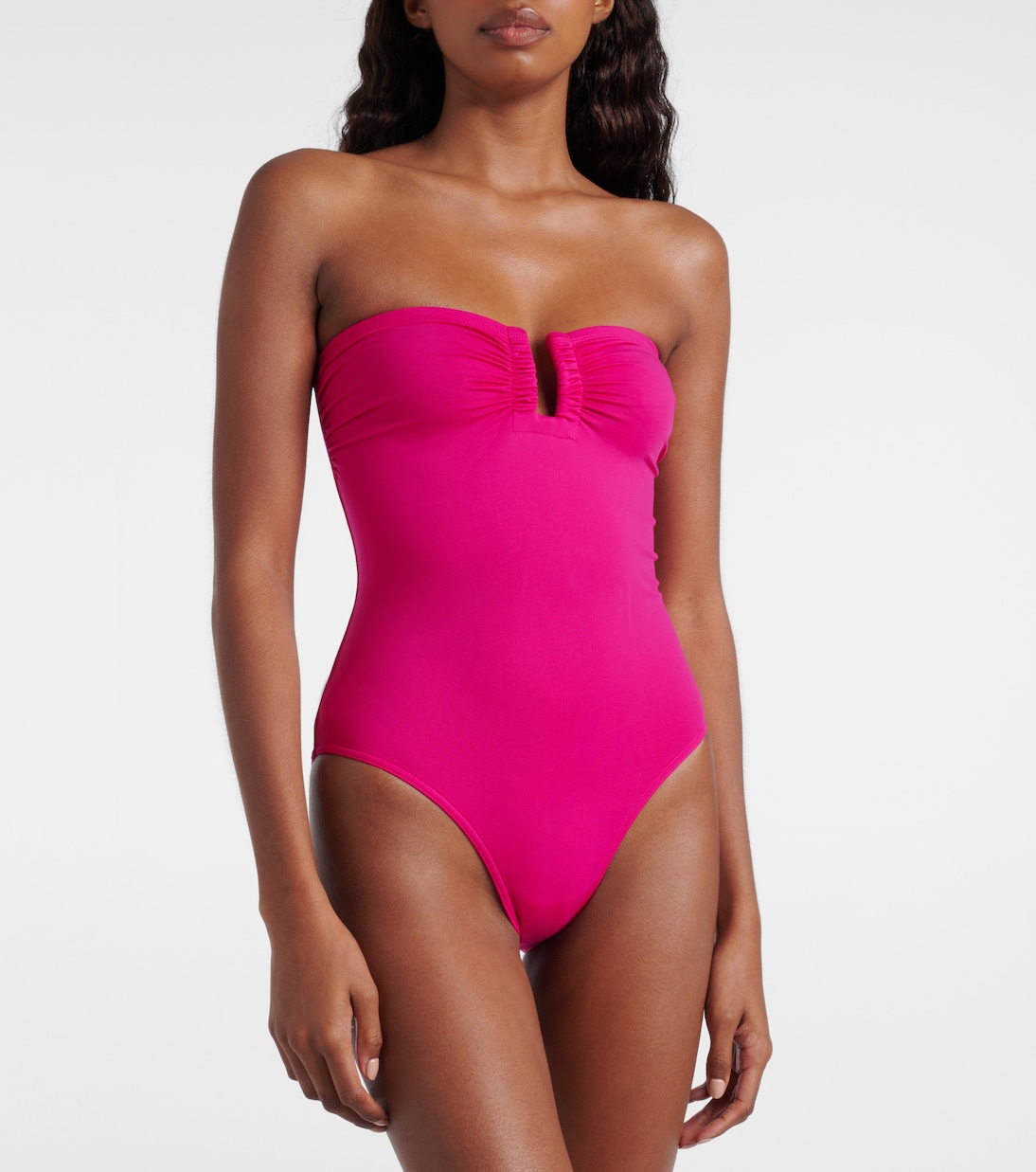 Cassiopée strapless bustier swimsuit | Eres