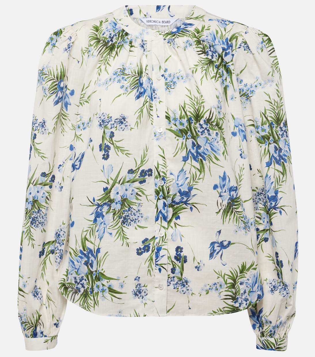 Camisa Ashlynn de algodón floral | Veronica Beard