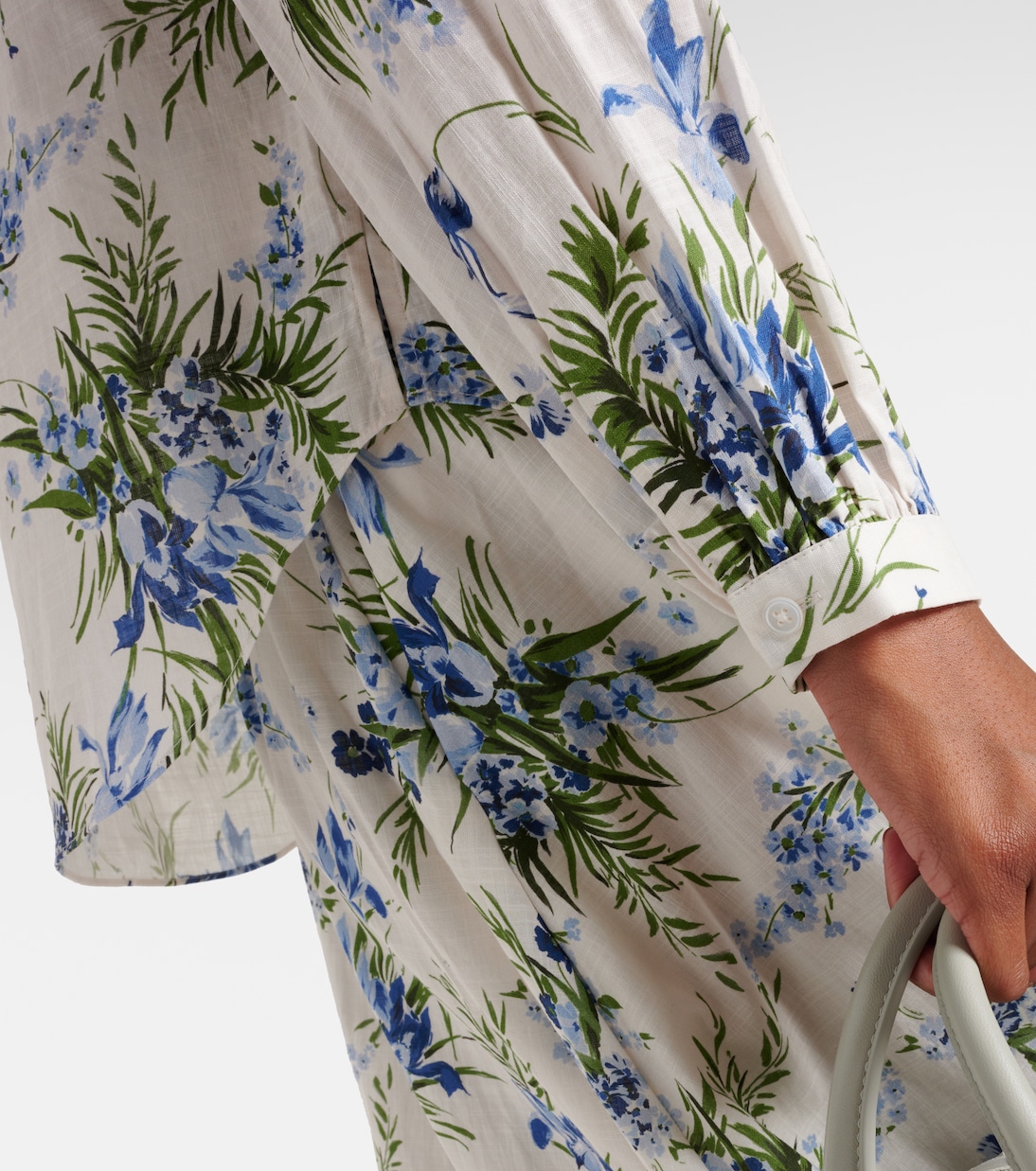 Camisa Ashlynn de algodón floral | Veronica Beard