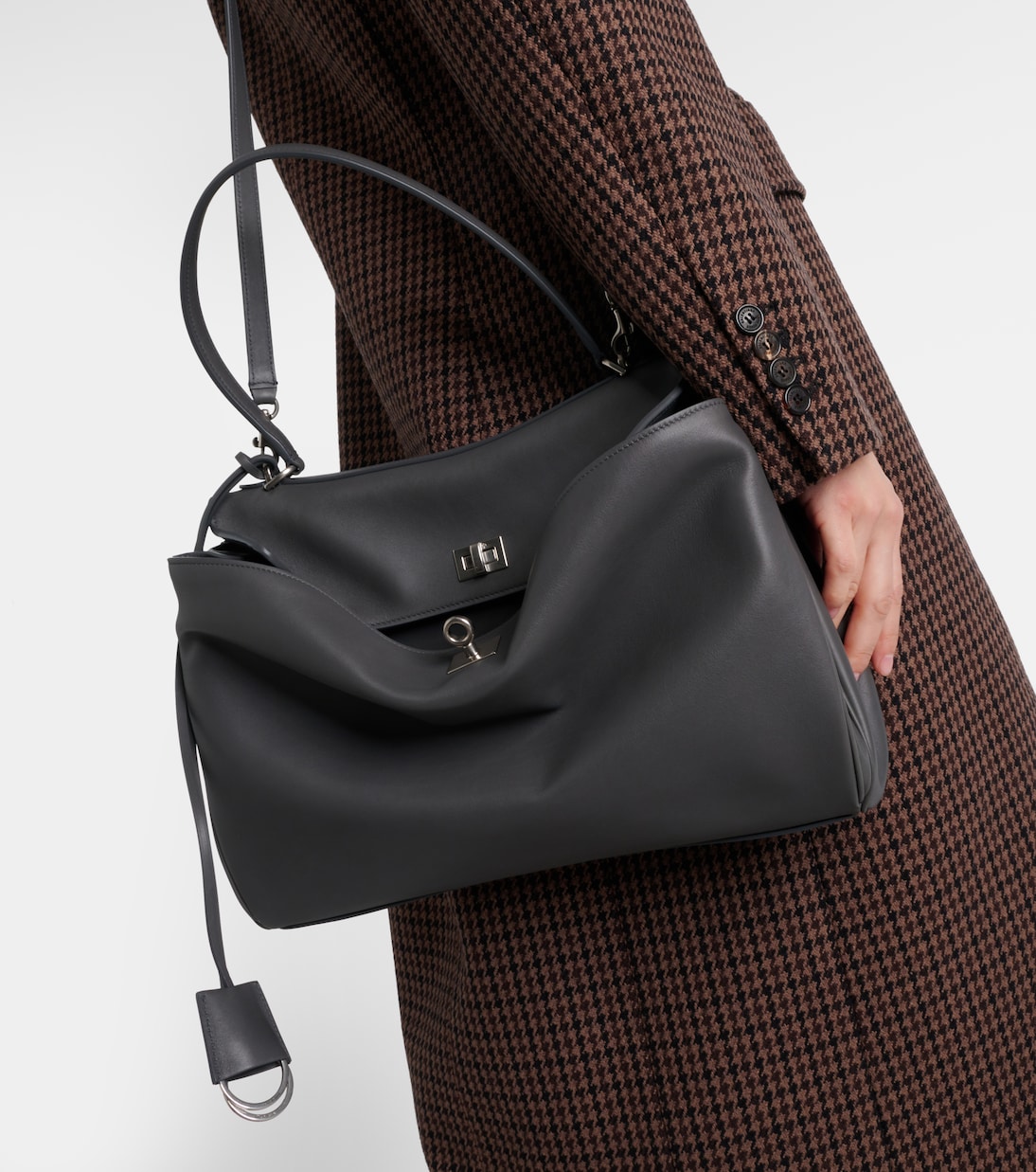 Tote Rodeo Medium aus Leder | Balenciaga