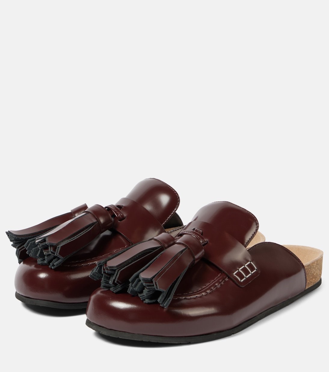 Tassel leather mules | JW Anderson