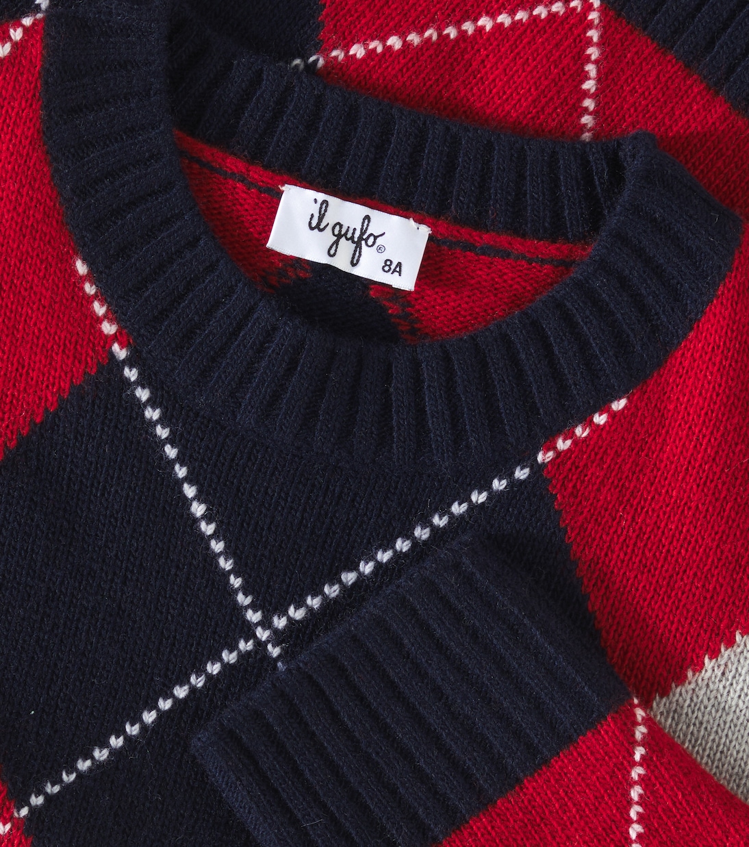 Virgin wool crewneck sweater | Il Gufo