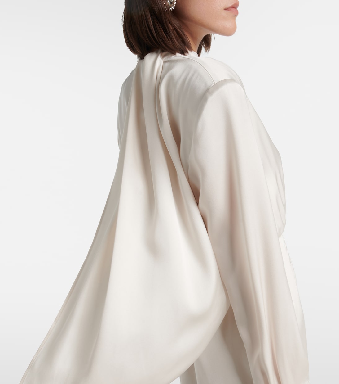 Robe longue en soie | Magda Butrym