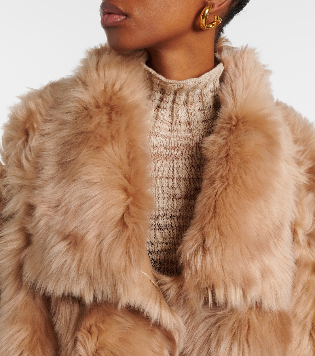 Shearling jacket | Yves Salomon
