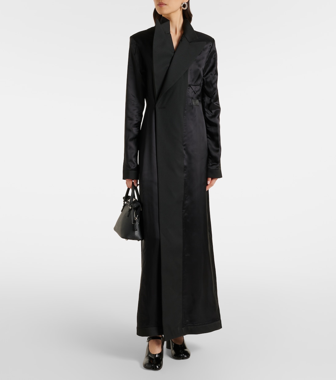 Abito lungo in raso | MM6 Maison Margiela