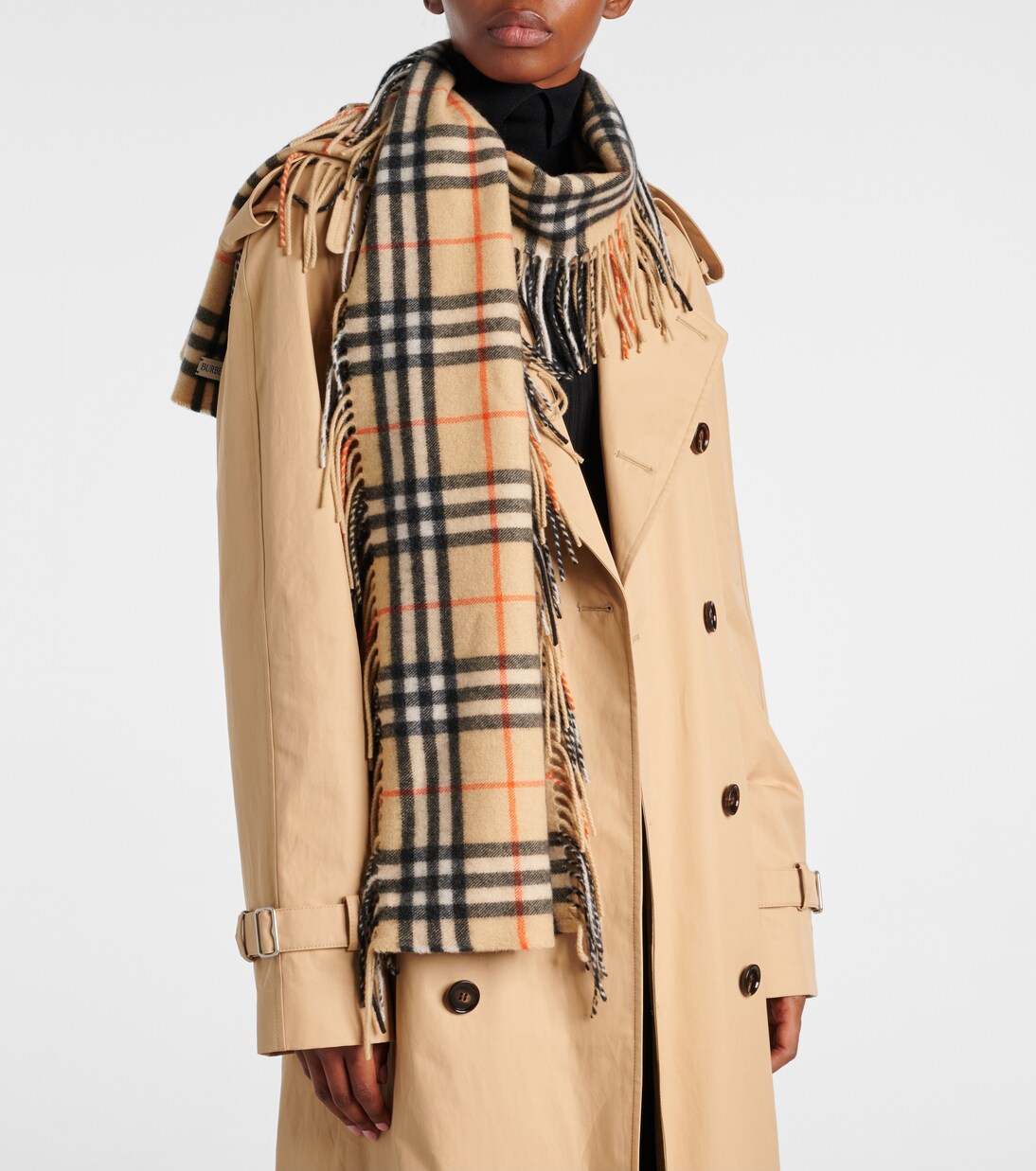 kaschmir schal von burberry