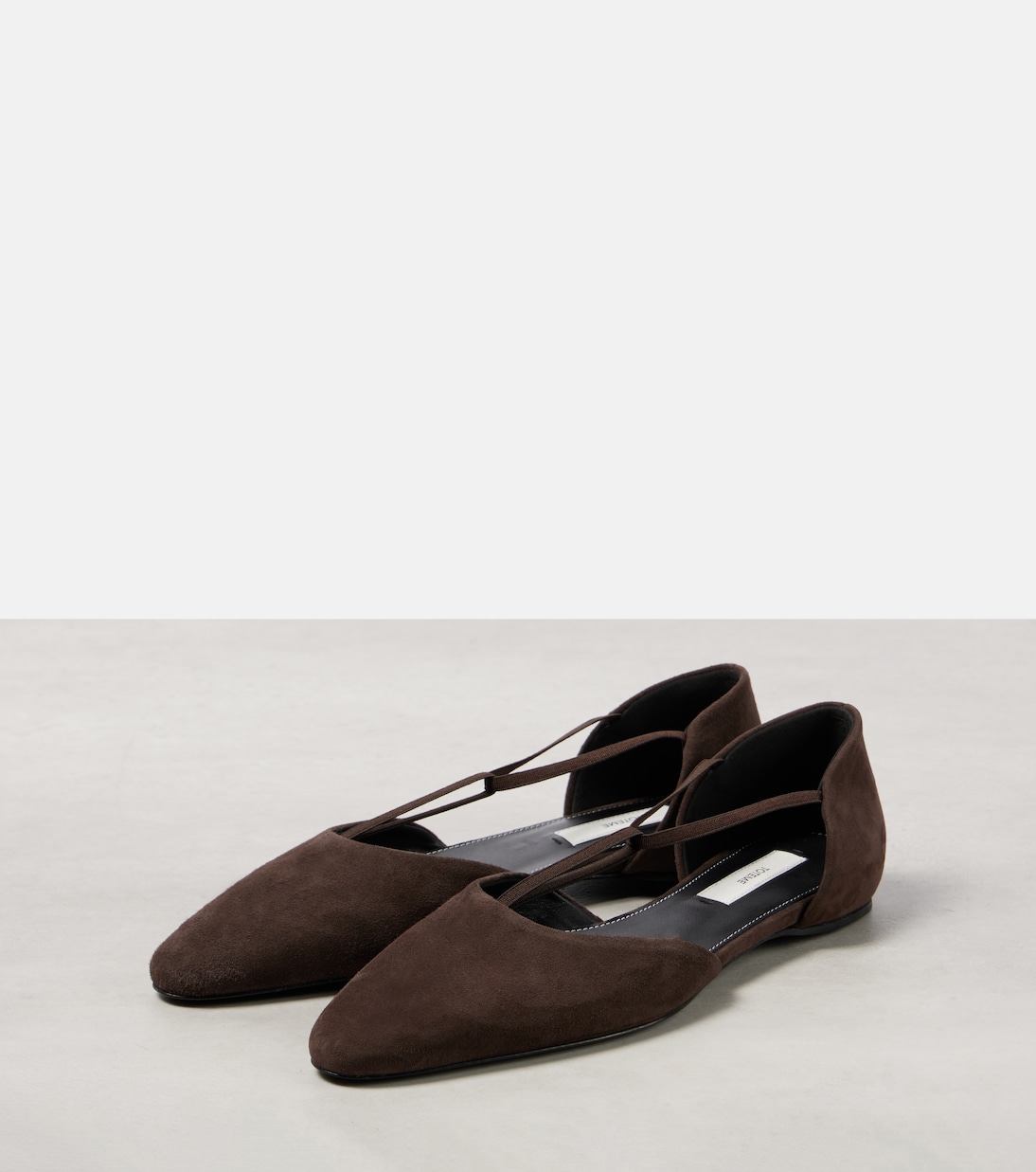 Ballerine in suede | Toteme