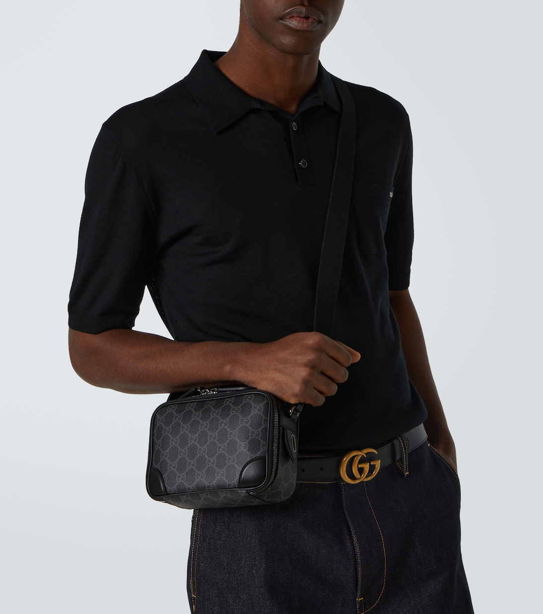 Borsa a tracolla GG Emblem Mini | Gucci