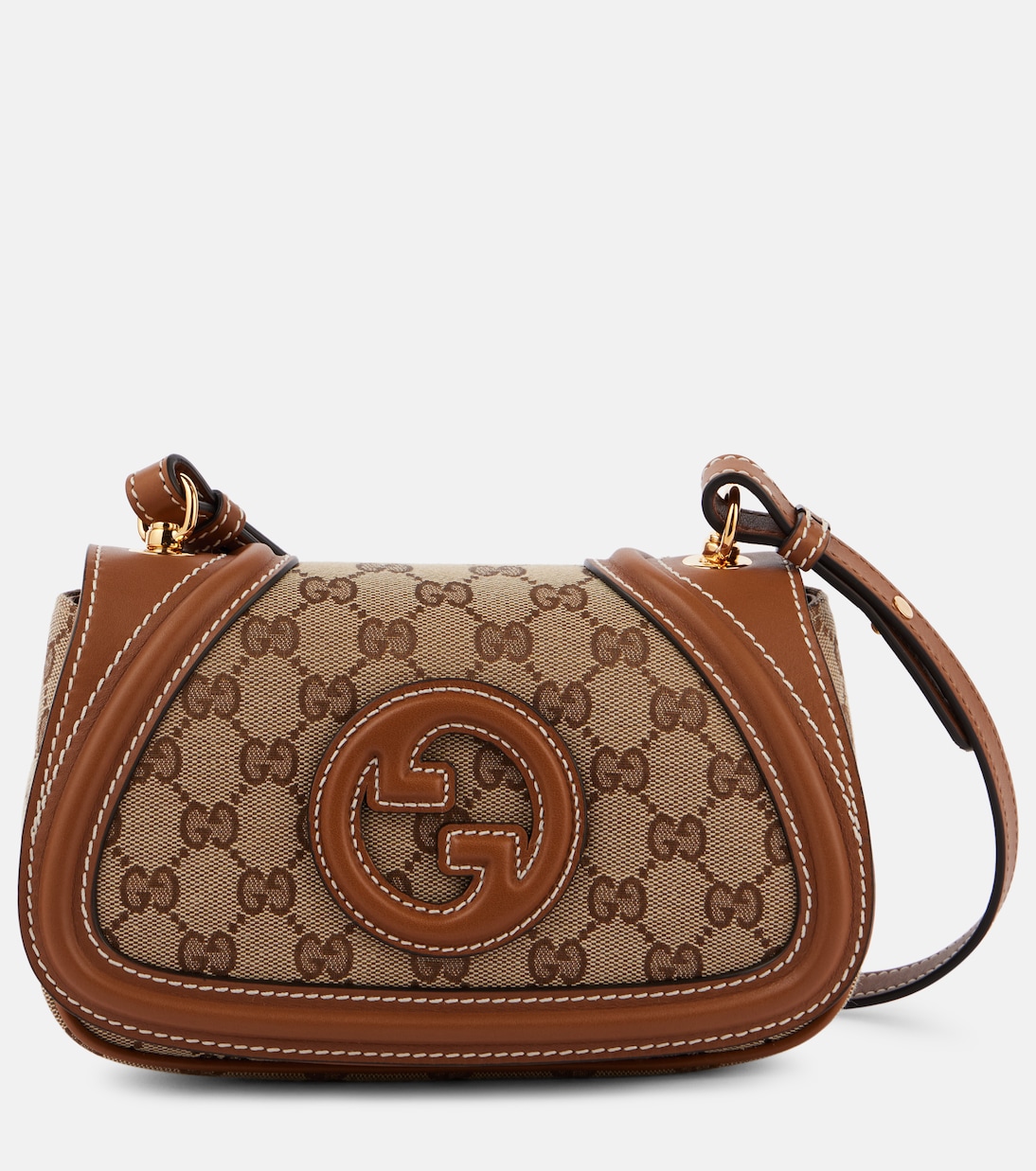 Borsa a spalla Blondie Mini in canvas GG | Gucci