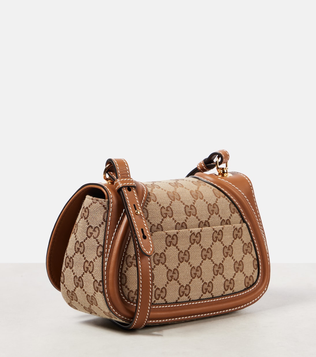 Borsa a spalla Blondie Mini in canvas GG | Gucci