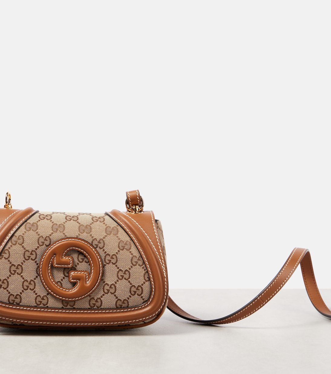 Borsa a spalla Blondie Mini in canvas GG | Gucci