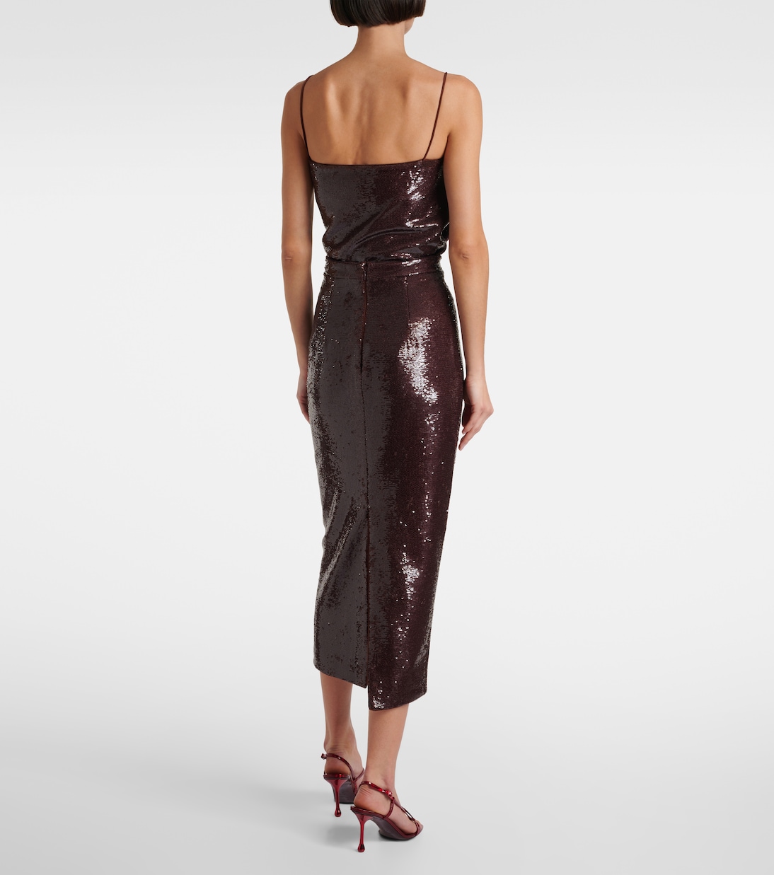 Gonna midi con paillettes | Roland Mouret