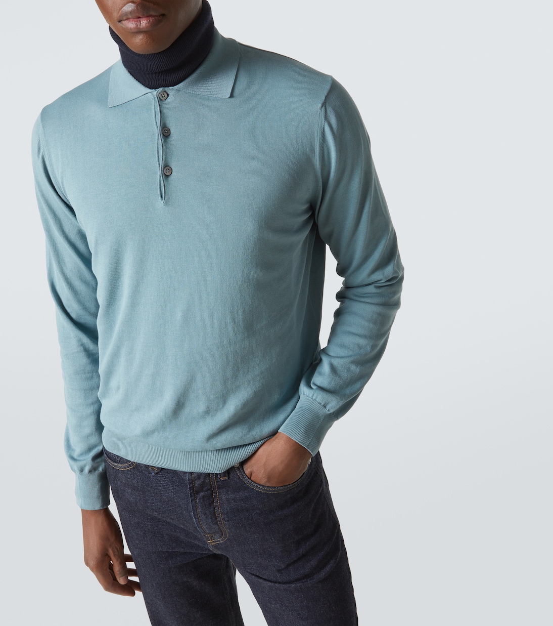 Polopullover aus Baumwolle | Canali