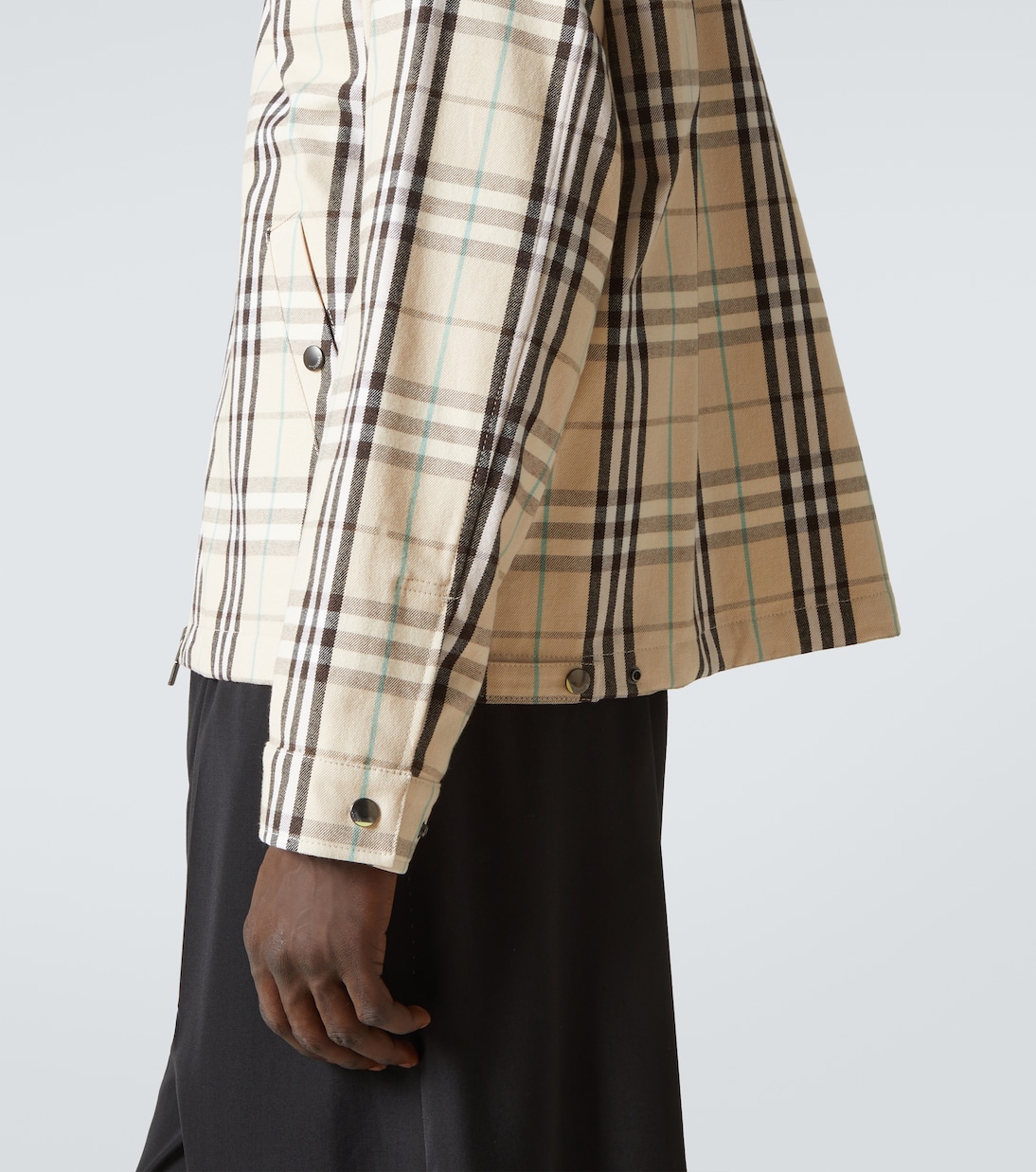 Jacke Burberry Check aus Baumwolle | Burberry