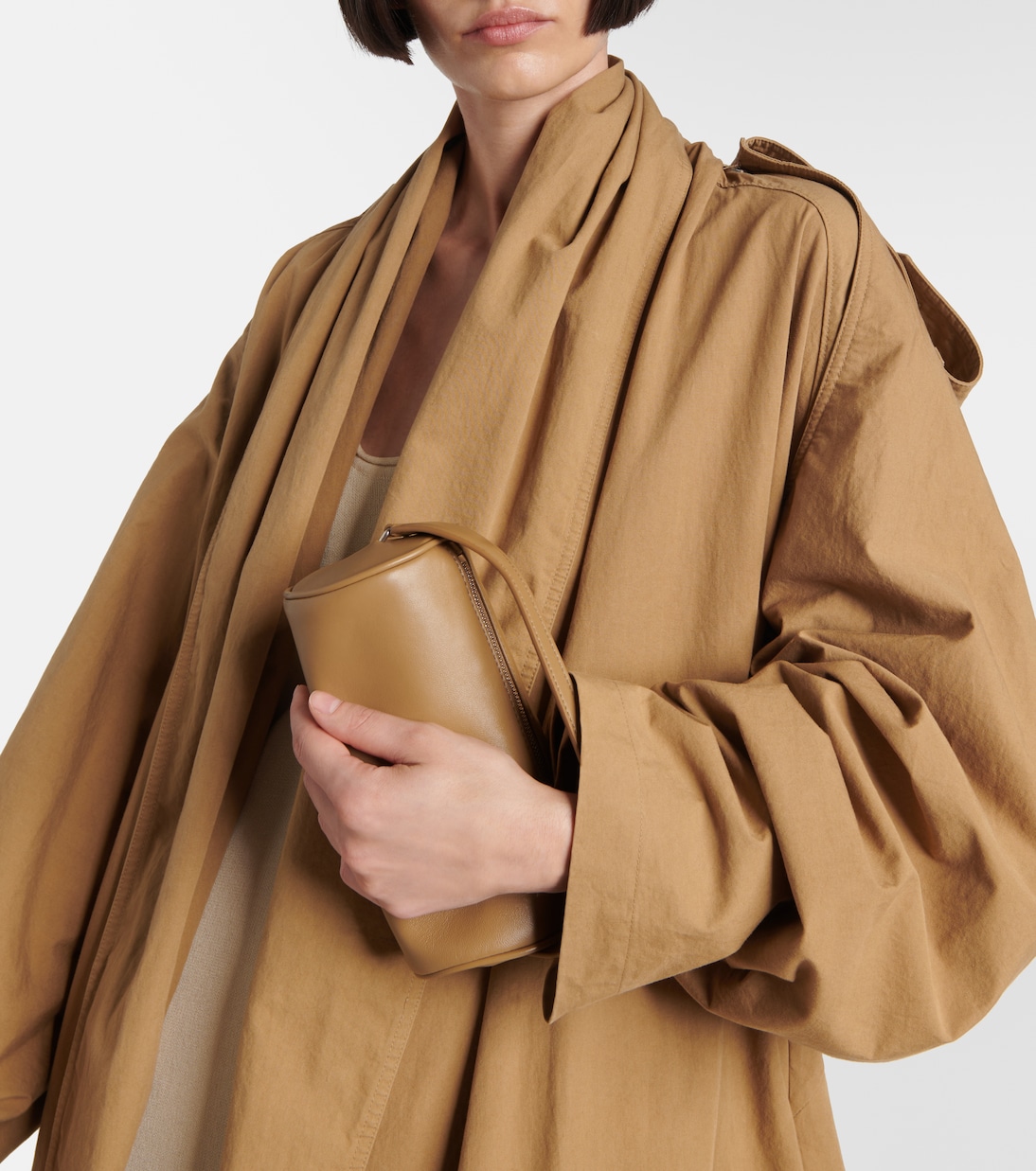 Tote Round '90s aus Leder | The Row